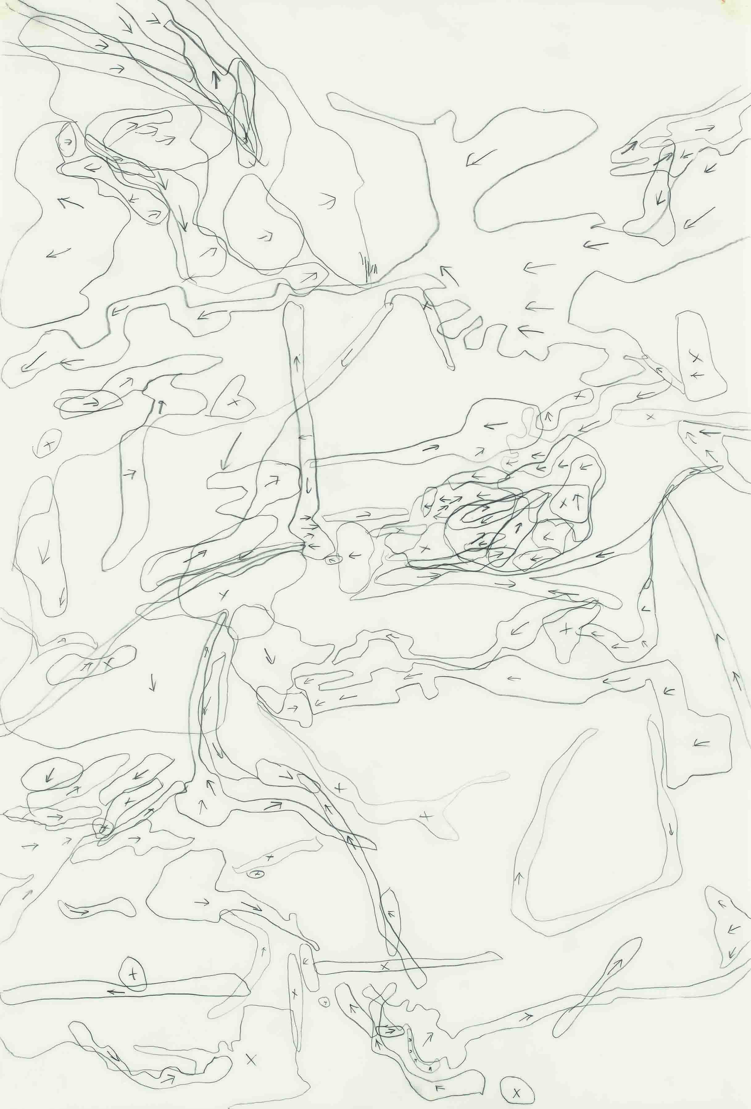 Julie Mehretu Migration Direction Map 