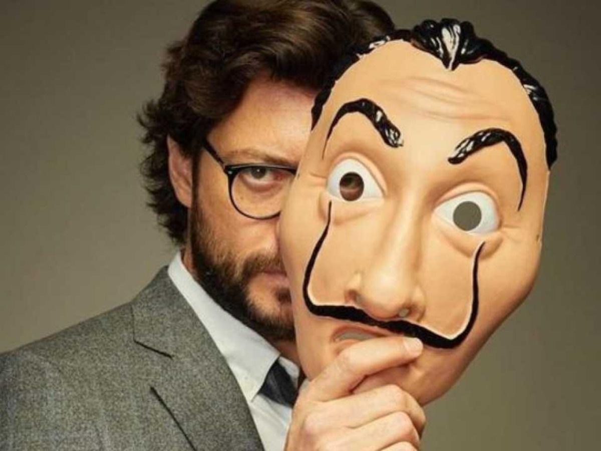 The Professor in The Money Heist