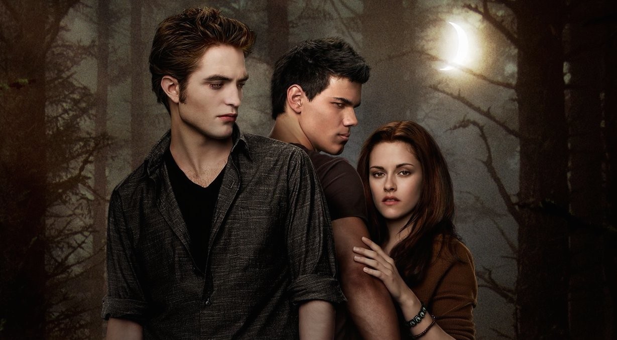 Robert Pattinson, Kristen Stewart, & Taylor Lautner in Twilight