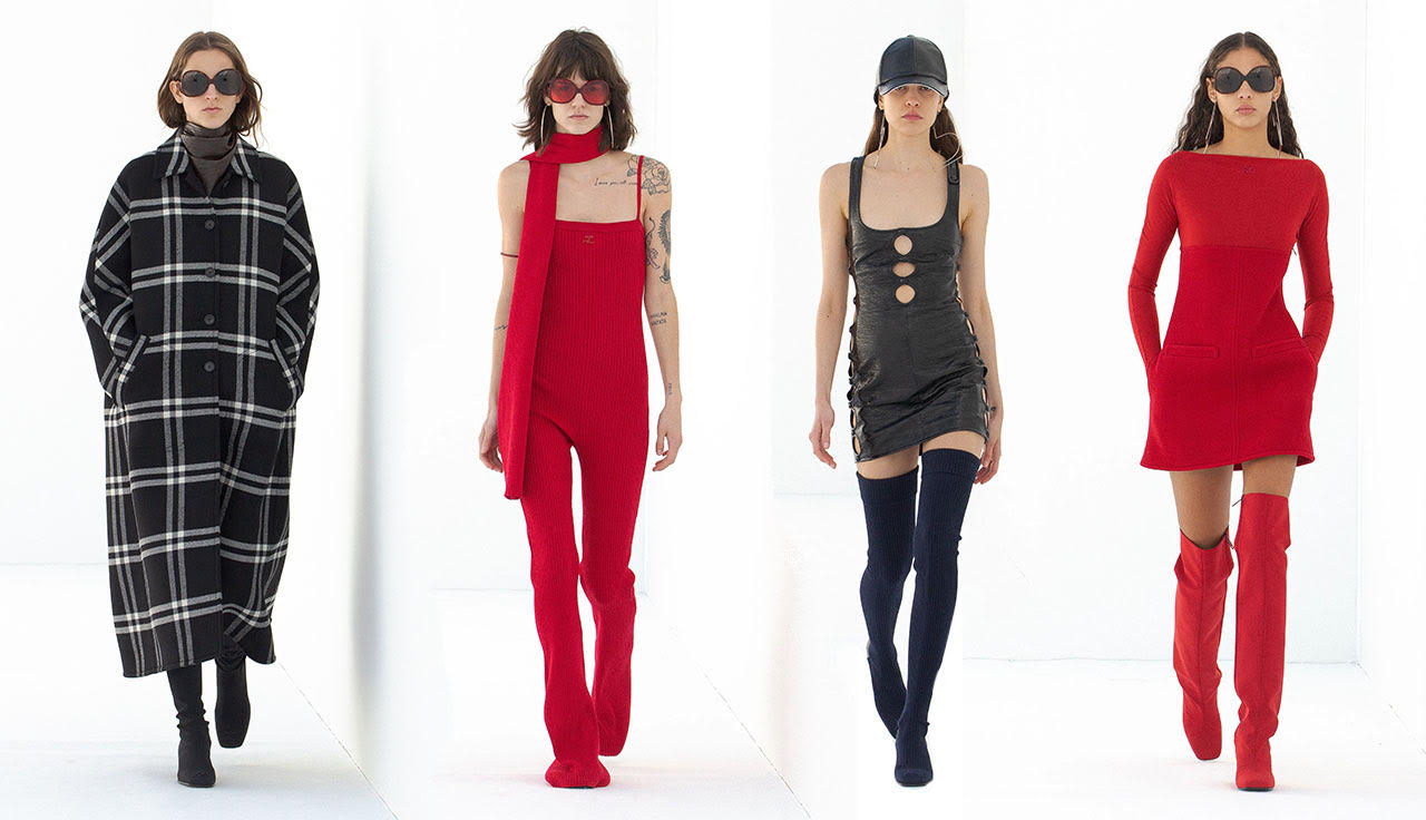 Courreges Backstage, Fall 2021