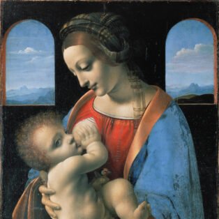Leonardo da Vinci, Madonna Litta (1490)