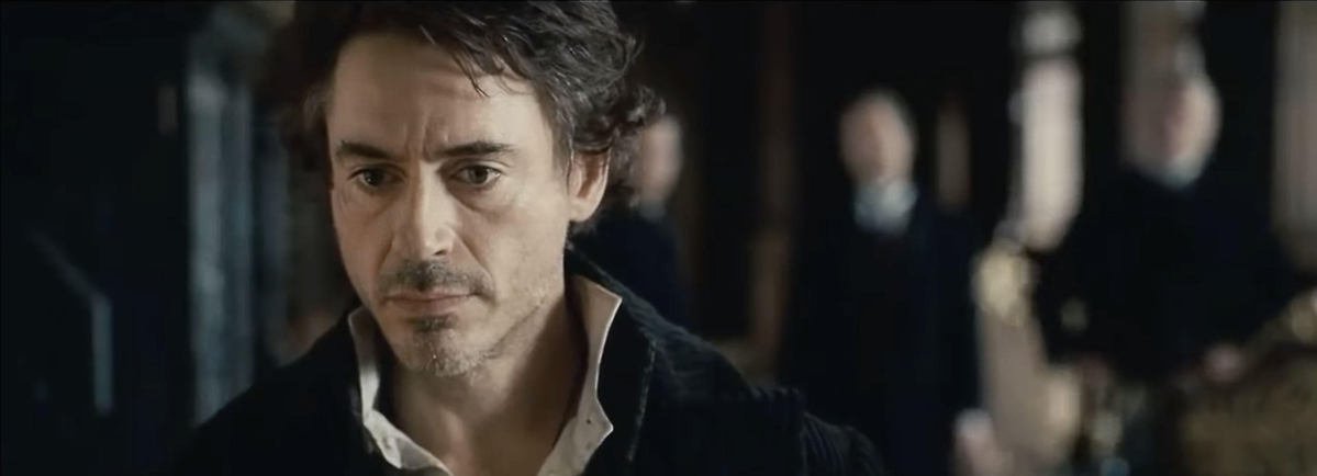 Robert Downey in Sherlock Holmes 3