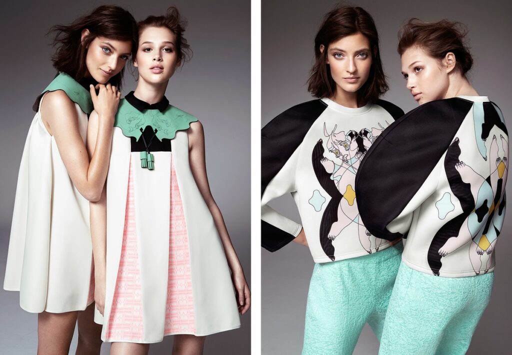 Minju Kim Double Exposure H & M Collection
