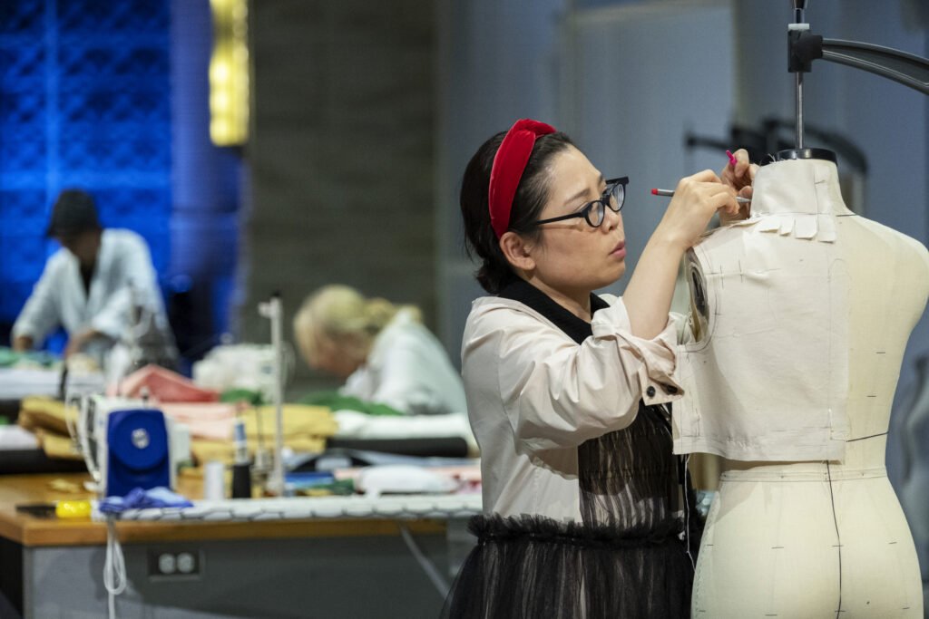 Minju_Kim_in her design studio
