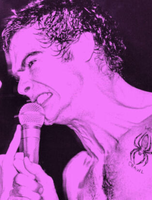 Henry Rollins Singing Live On Stage