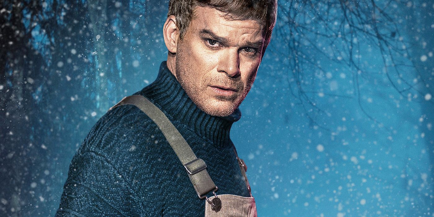 Michael C. Hall as Dexter Scene in a Snowy Woods in Dexter New Blood