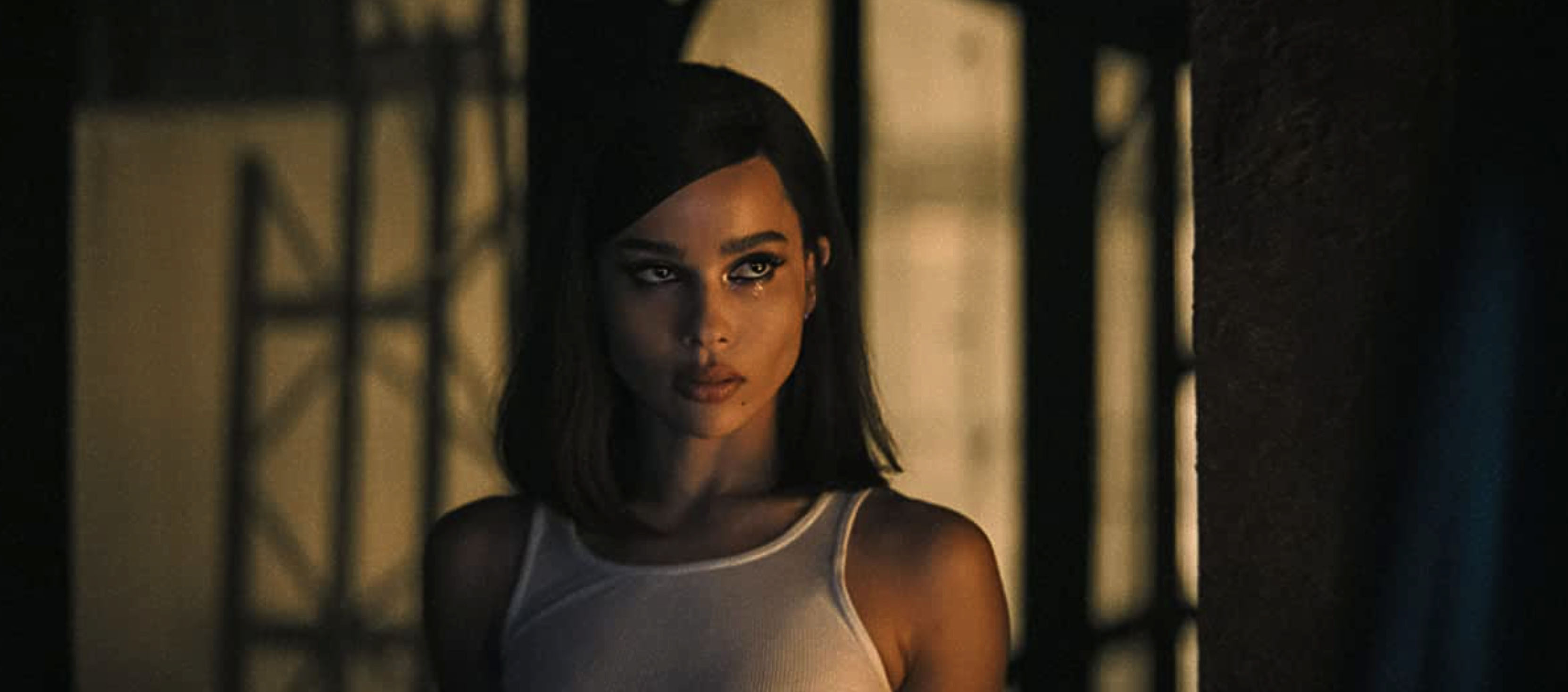 Zoe Kravitz as Selina Kyle in the Batman