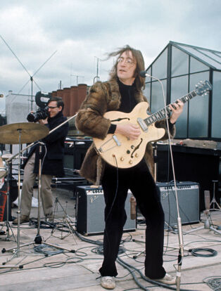The Beatles Live on a NYC Rooftop