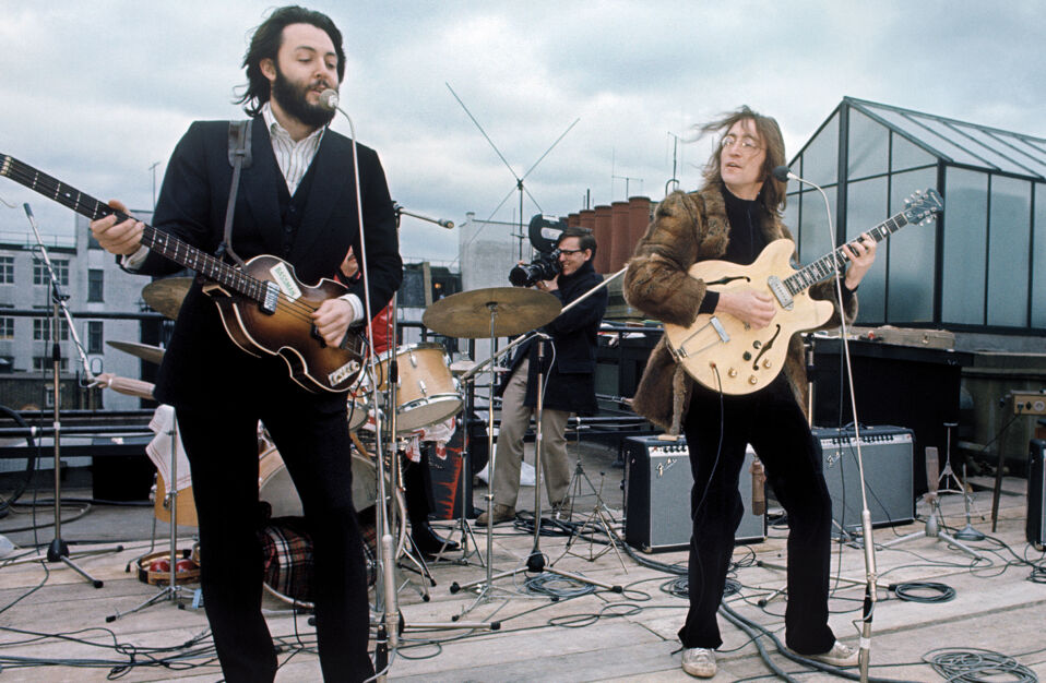 The Beatles Live on a NYC Rooftop
