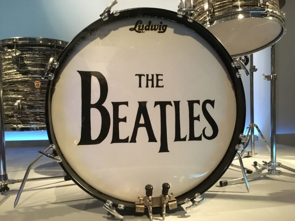 The Beatles Ringo's Bass Drum