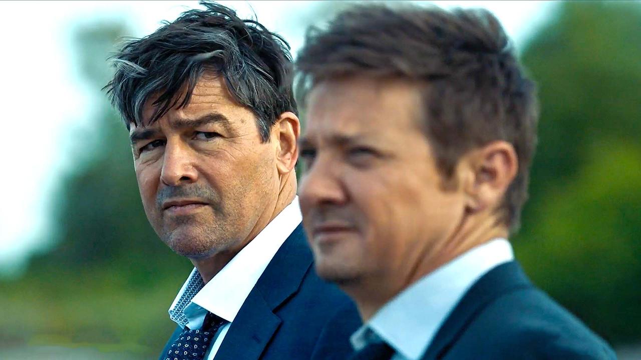 Jeremy Renner & Kyle Chandler in The Mayor of Kingstown
