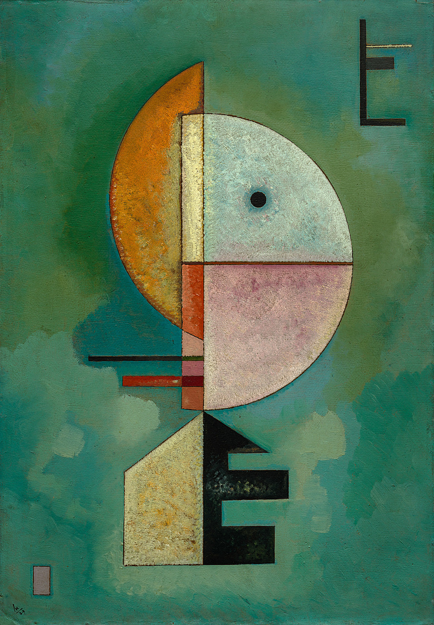 upward vasily kadinsky solomon r guggenheim museum new york