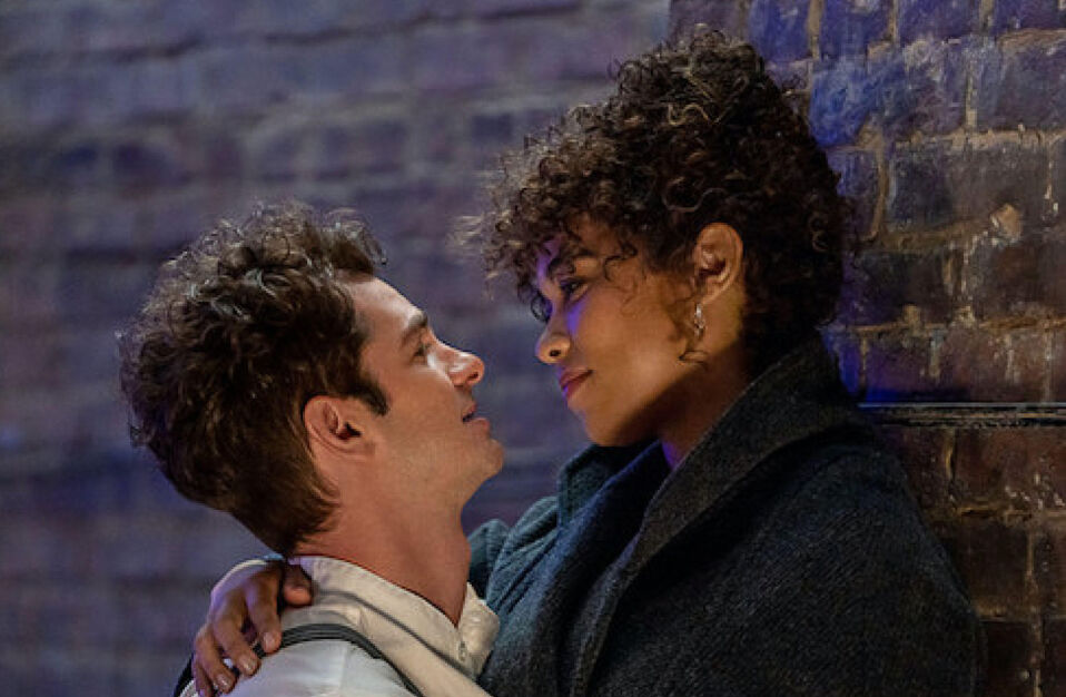 Andrew Garfield and Alexandra Shipp in Tick Tick Boom