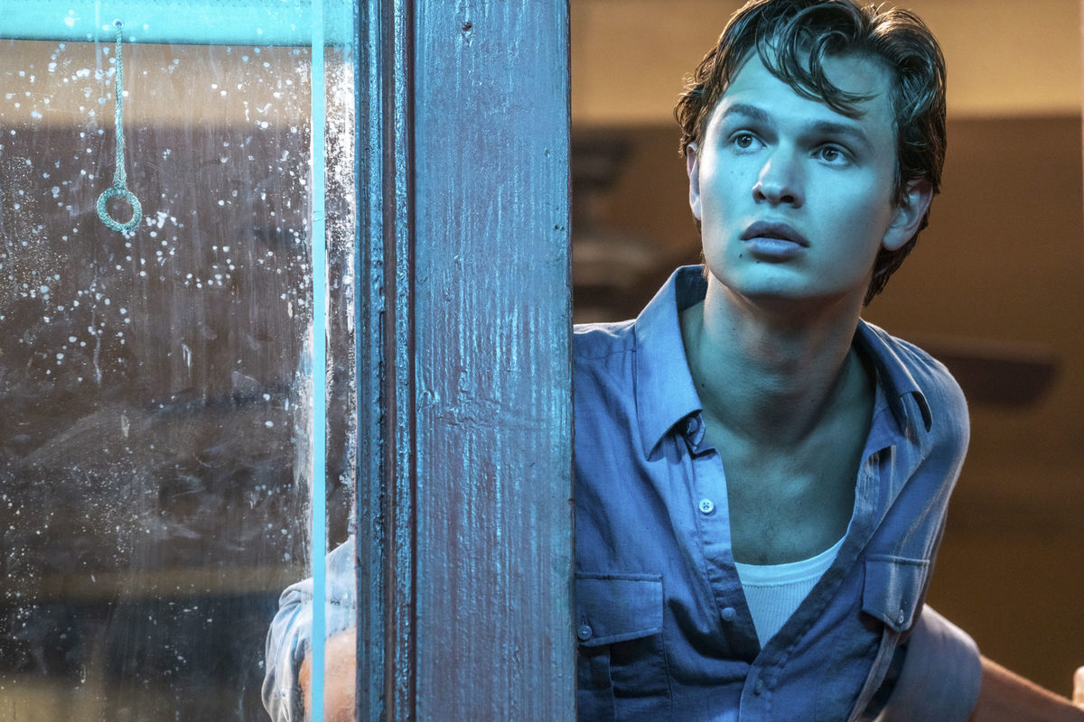 Ansel Elgort as Tony in Westside Story
