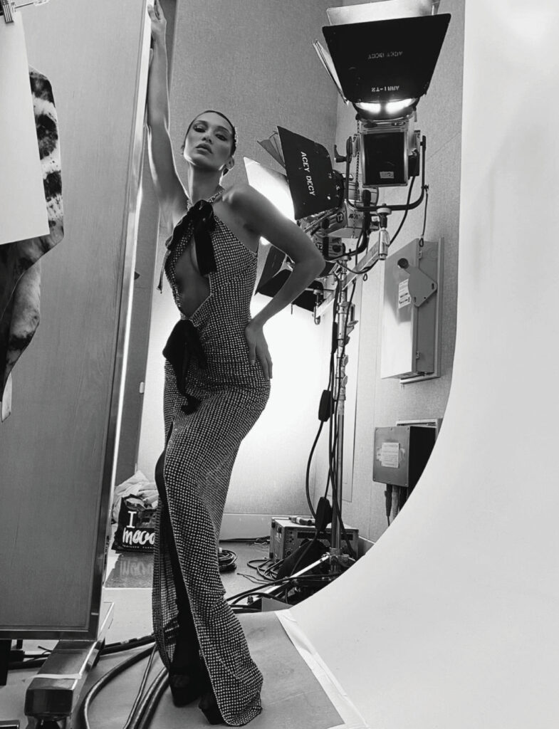 BELLA HADID WEARING TOM FORD COURTESY OF BELLA HADID INSTAGRAM