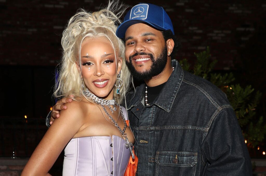 The Weeknd and Doja Cat