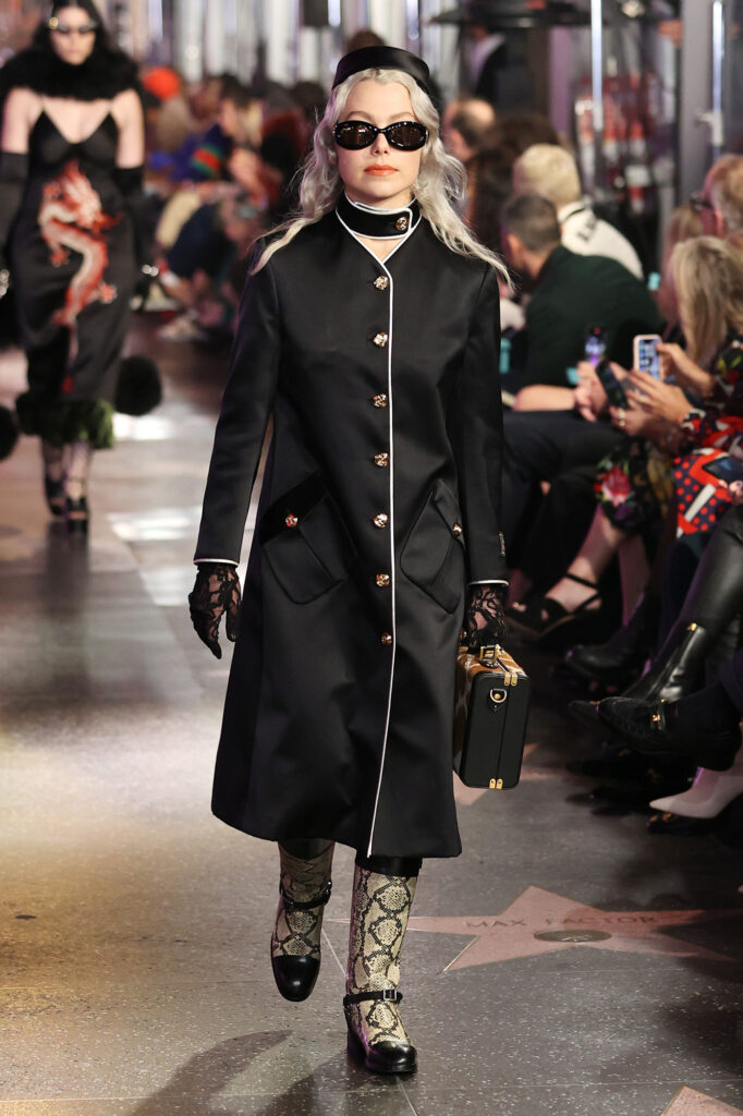 NOVEMBER 02: Phoebe Bridgers walks the runway during Gucci Love Parade on November 02, 2021 in Los Angeles, California. (Photo by Emma McIntyre/Getty Images for Gucci)