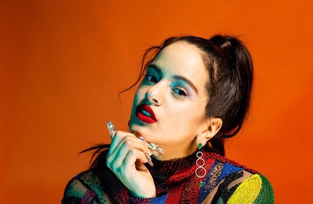 Rosalia Against An Orange Background