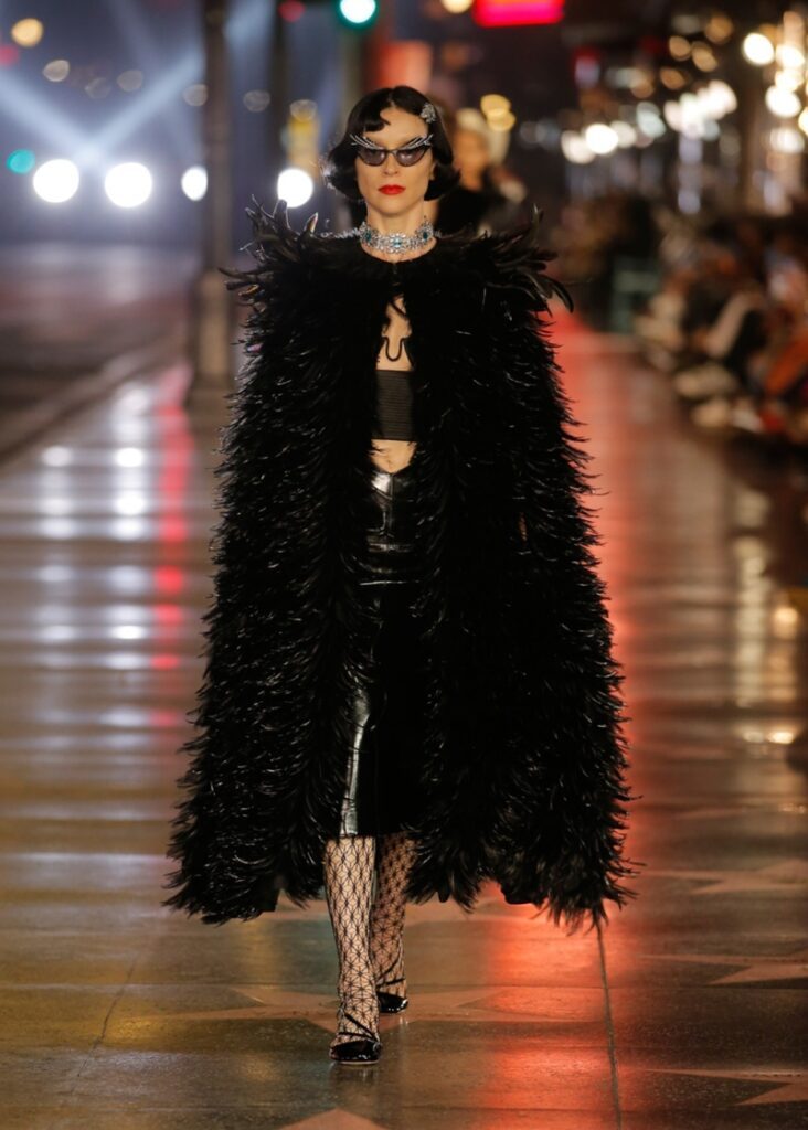 St Vincent Walks the Runway Gucci Parade Hollywood