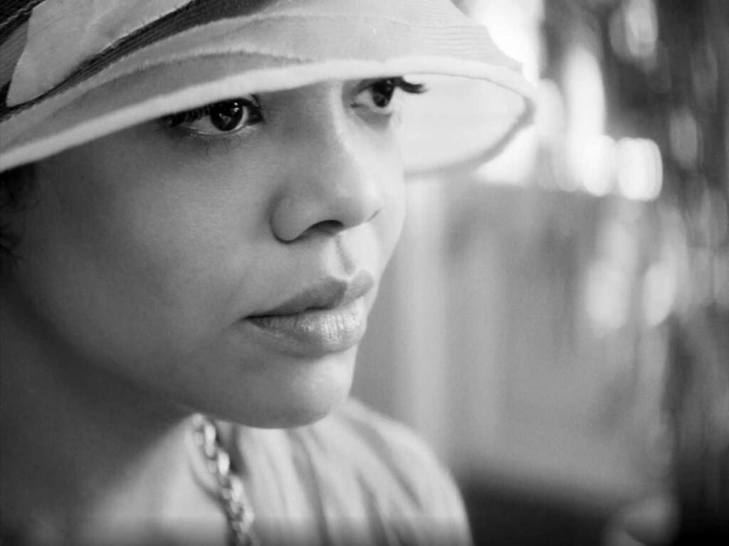 Tessa Thompson Face Closeup in the Passing