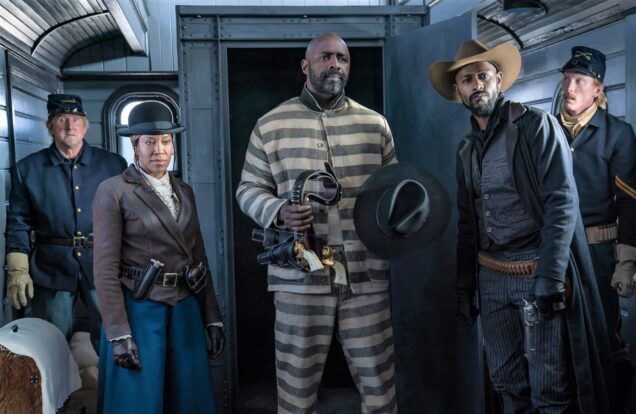 The Harder They Fall Regina King and Idris Elba