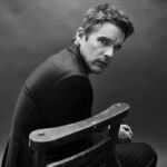 Ethan Hawke Black and White Portrait