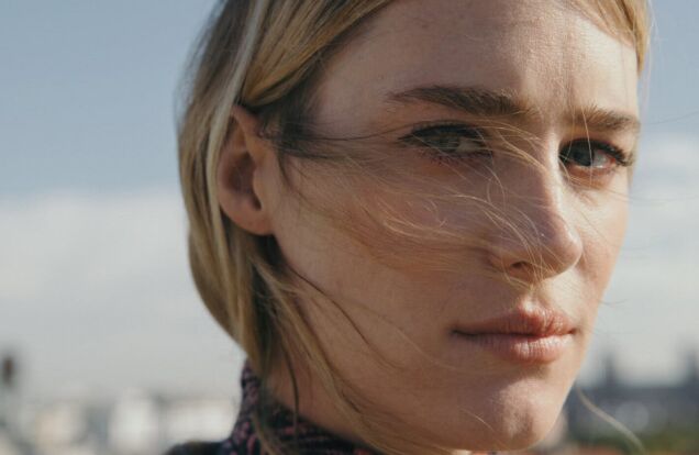 Mackenzie Davis Profile Wearing Turtleneck