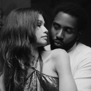 Zendaya and John David Washington in Malcom & Marie