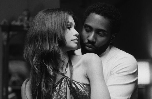 Zendaya and John David Washington in Malcom & Marie