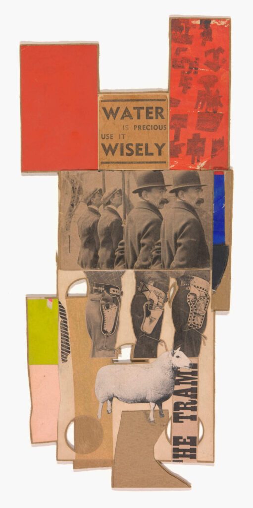 Ray Johnson. Water is Precious, 1955. Promised gift of The William S. Wilson Collection of Ray Johnson. © Ray Johnson Estate.