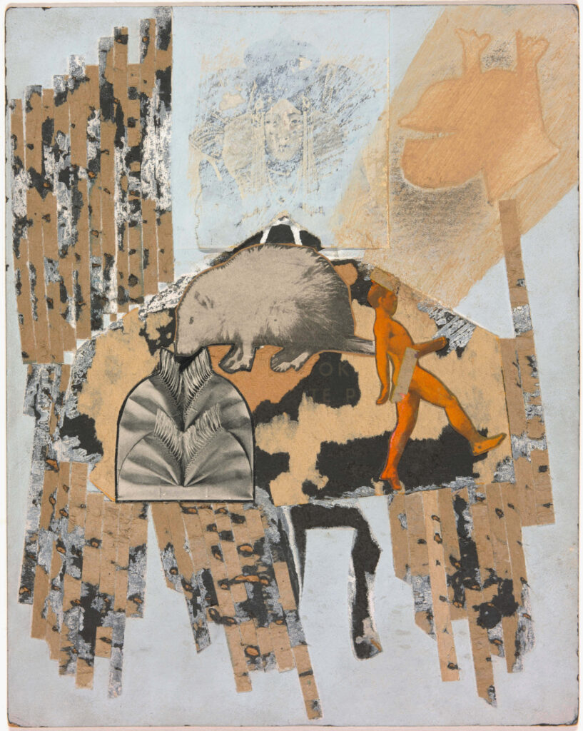 Ray Johnson. Water is Precious, 1955. Promised gift of The William S. Wilson Collection of Ray Johnson. © Ray Johnson Estate.