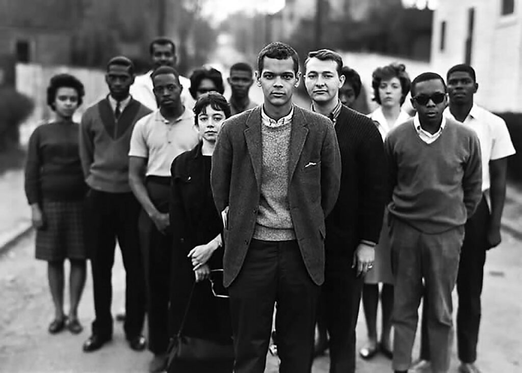 Julian Bond and SNCC members