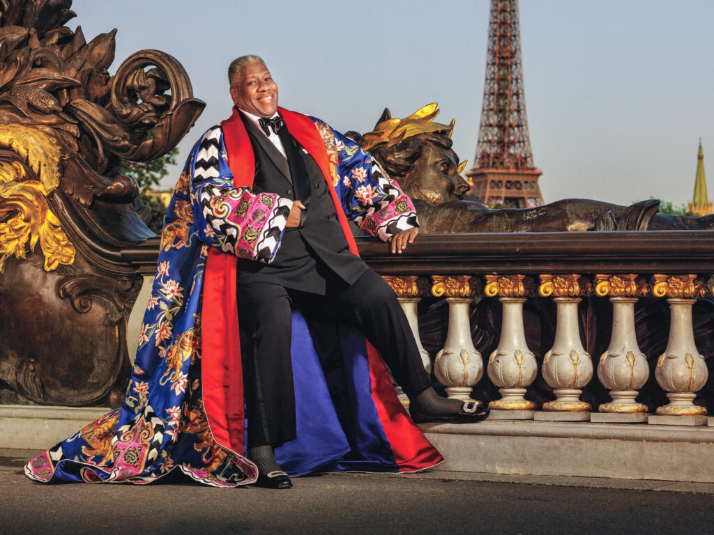 André Leon Talley In One Of His Infamous Capes