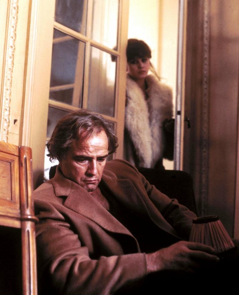 marlon brando and maria schneider in Last Tango in Paris
