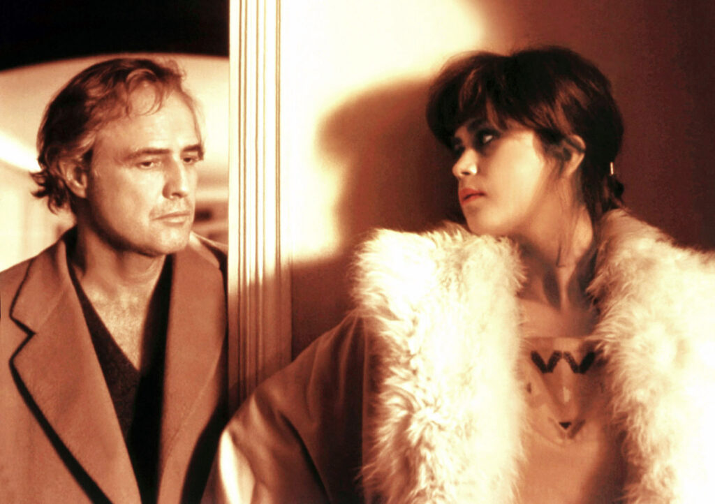 LAST TANGO IN PARIS Starring Marlon Brando and Maria Schneider, 1972