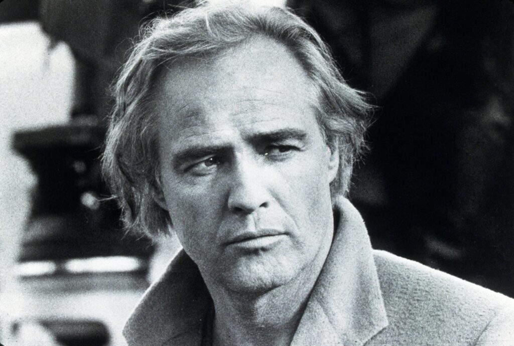 Marlon Brandon Starring in Last Tango in Paris, 1972