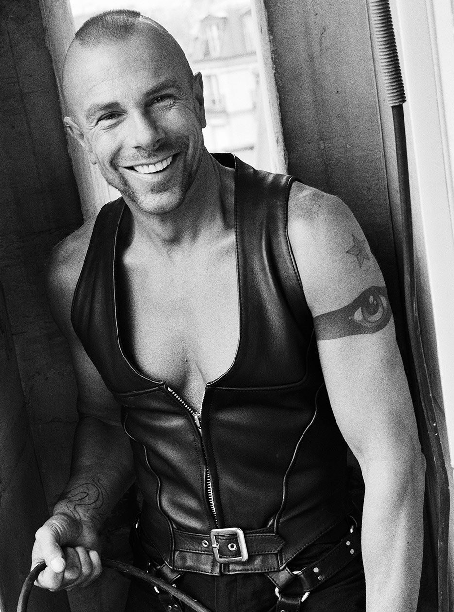 thierry mugler in S & M Bondage Leathers