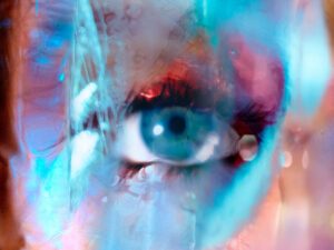 Marilyn Minter, Red White and Blue, 2023. www.marilynminter.net