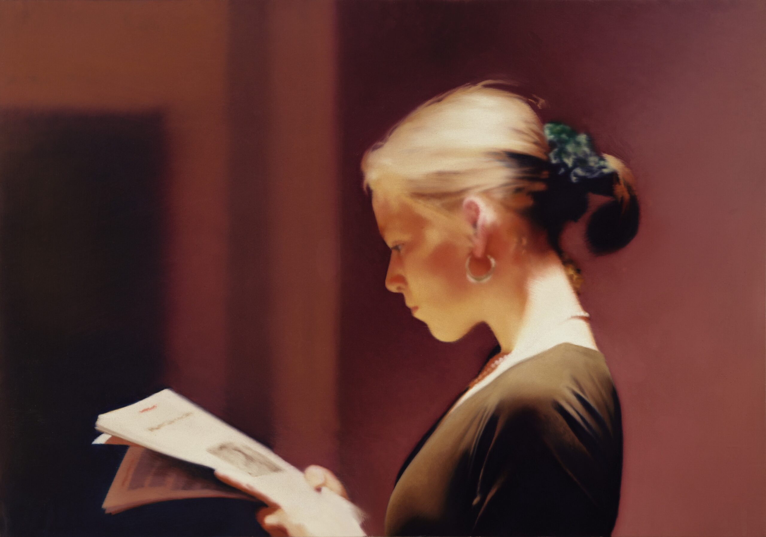 Gerhard Richter, Lesende (Female Reader), 1994. Courtesy of Foundation Louis Vuitton