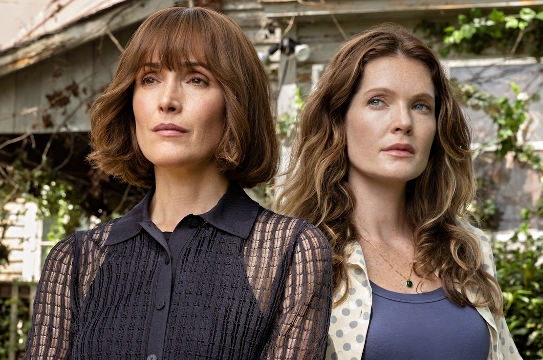 Rose Byrne, Meghann Fahy standing next to each other