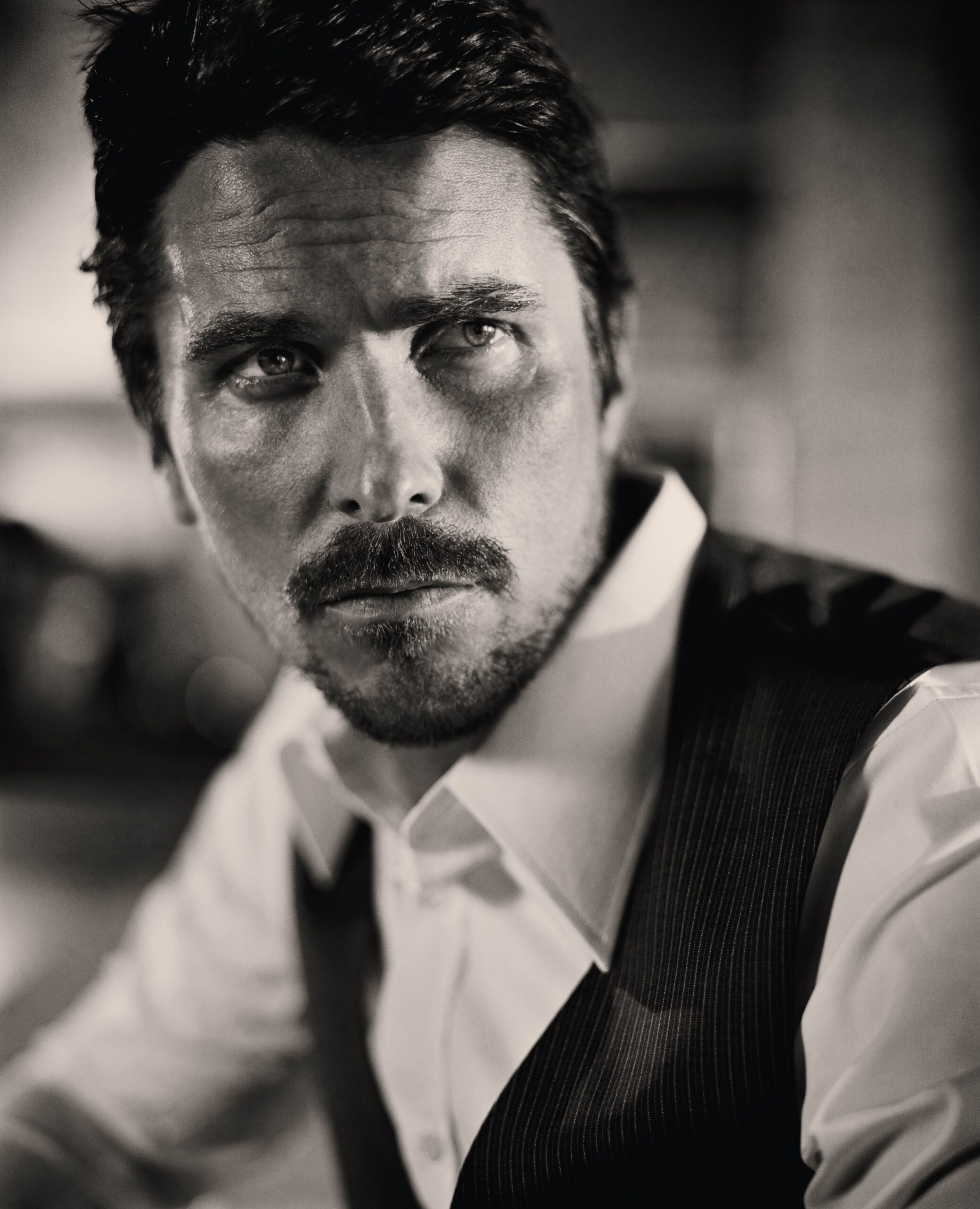 Christian Bale, photographed by Vincent Peters