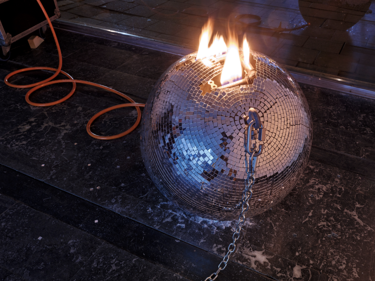 Banks Violette, Untitled (Discoball), 2026. @banks_violette_616