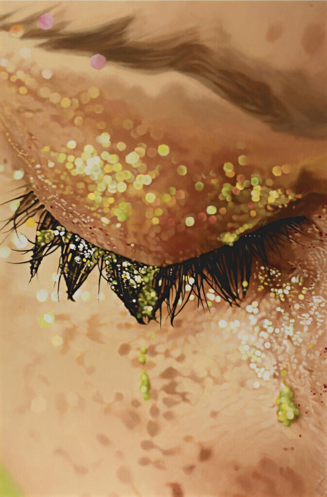 Marilyn Minter, Splattered, 2002. www.marilynminter.net