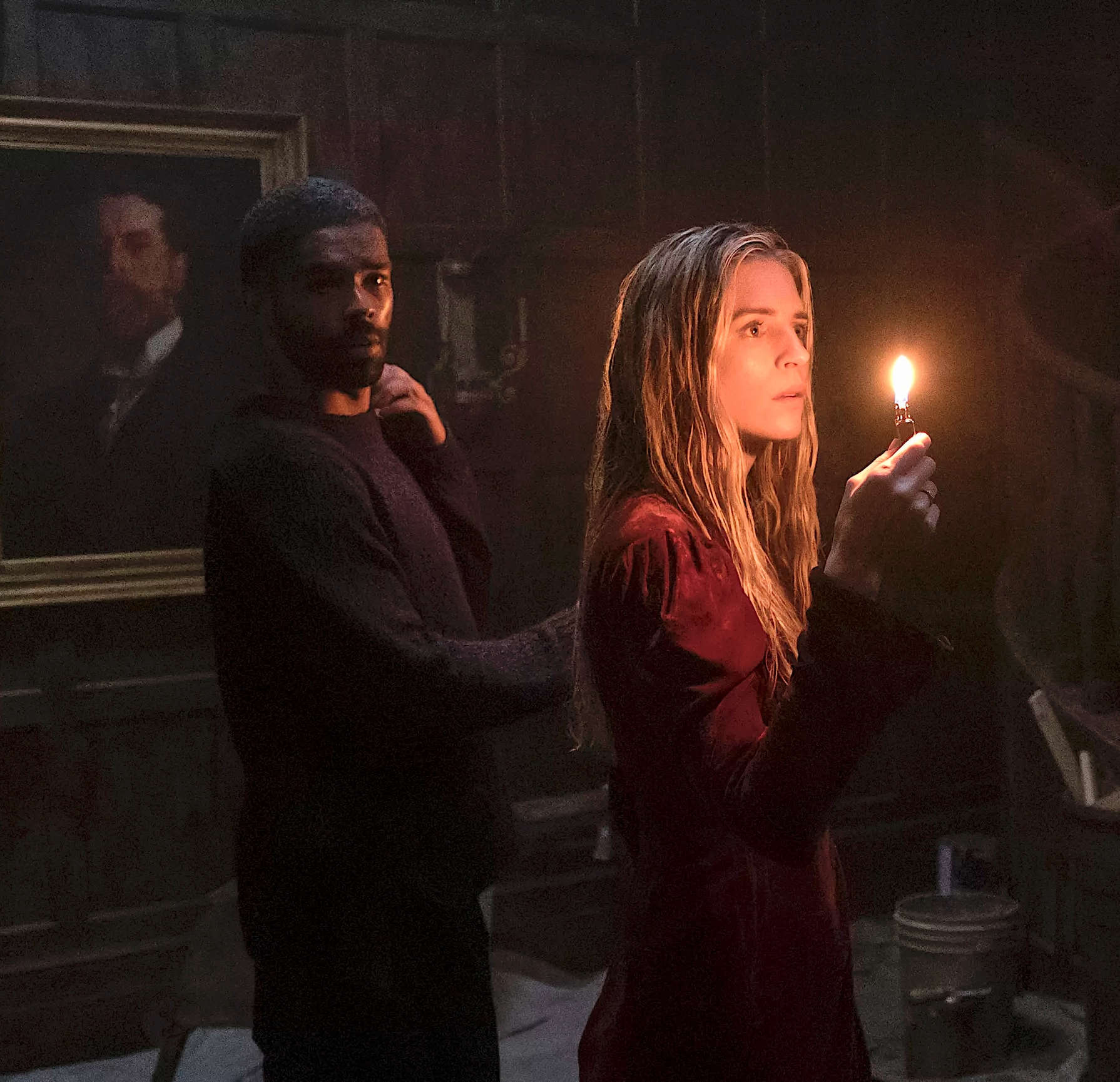 Brit Marling, Kingsley Ben-Adir. The OA. 