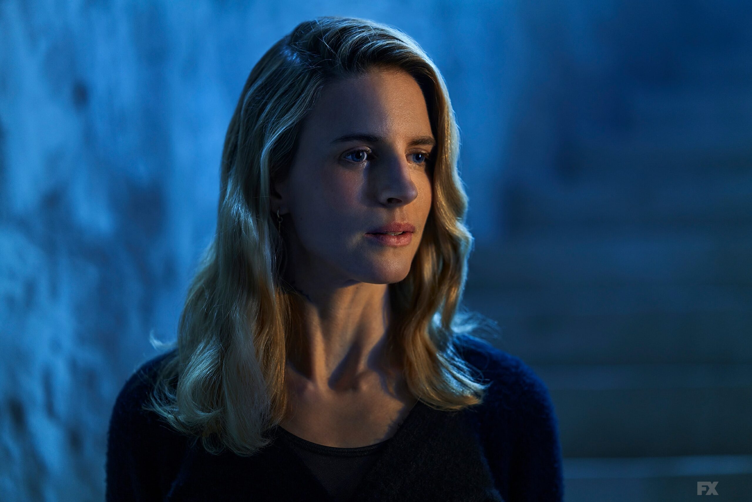 Brit Marling in Murder At The End Of The World.