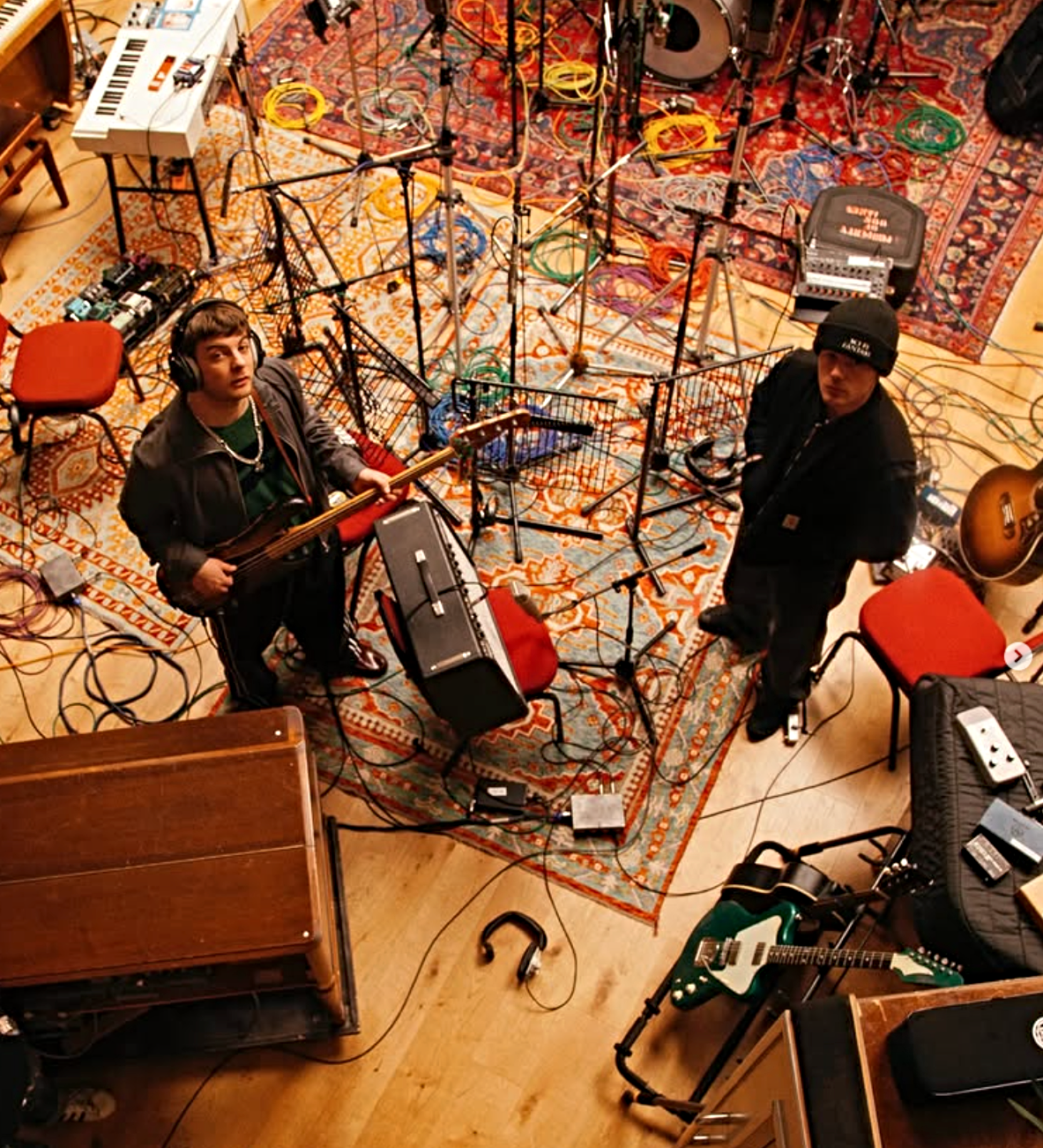 Fontaines D.C. in studio