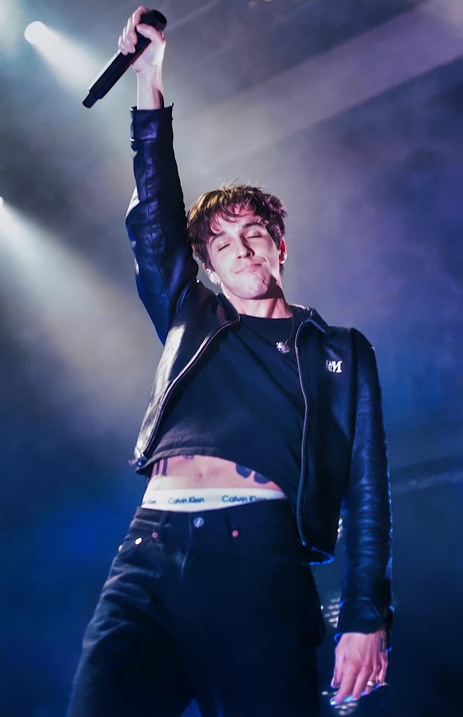 Role Model performing onstage