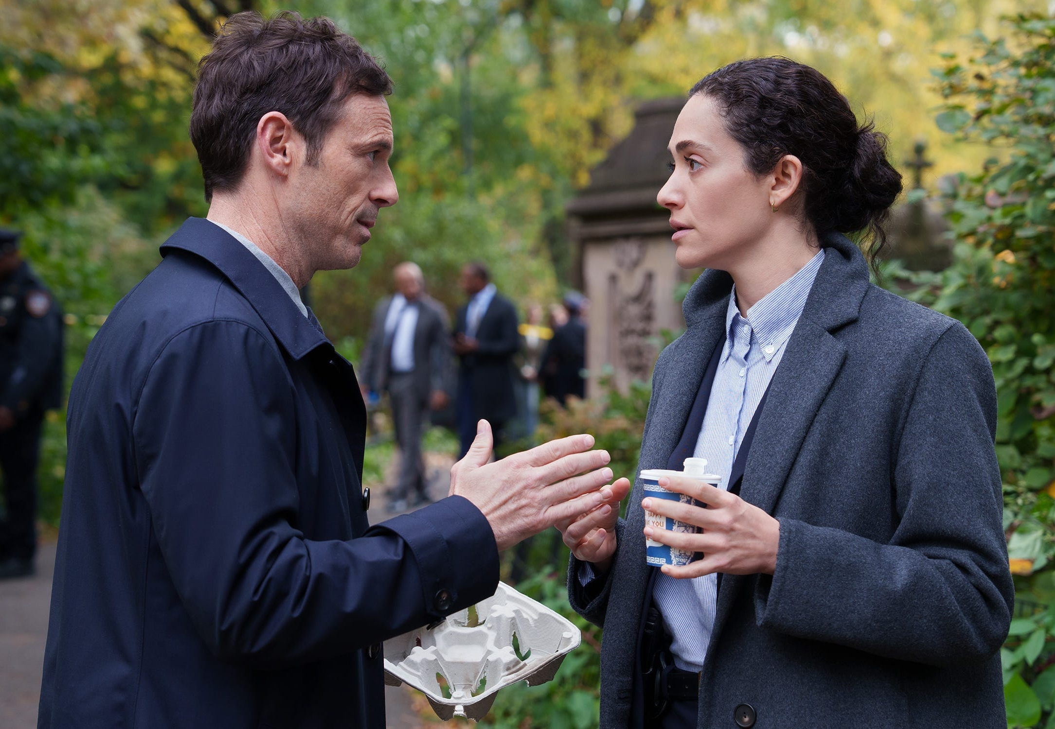 Emmy Rossum, Scoot McNairy. Furious. @hulu