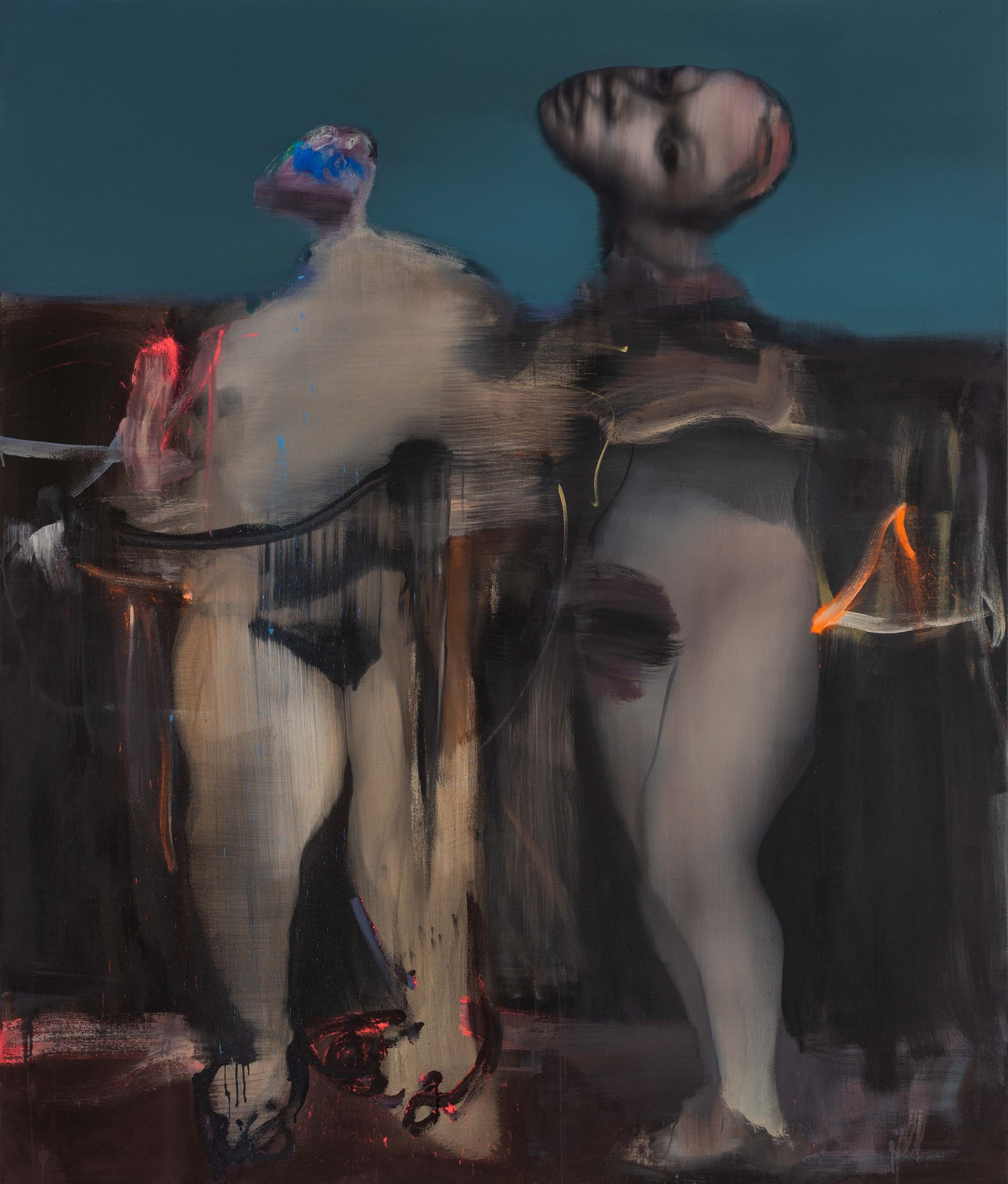 Questions In Unbeautiful Moments, 2022 by George Rouy