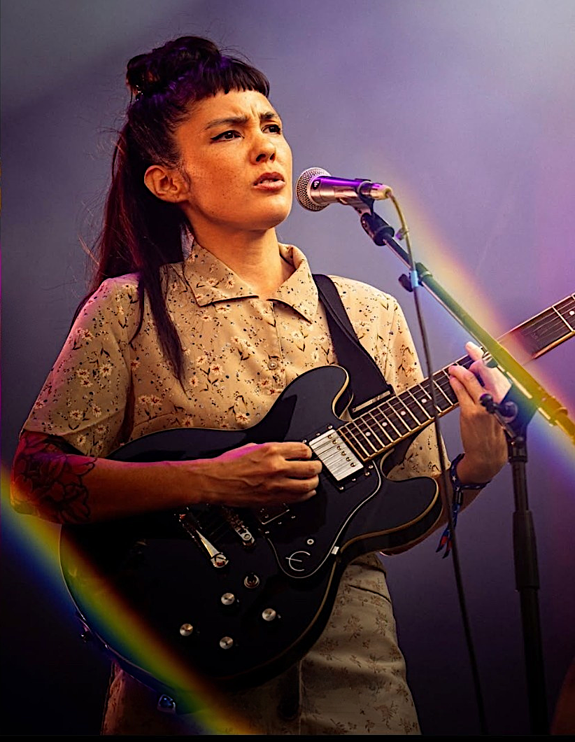 Vicky Sometani onstage